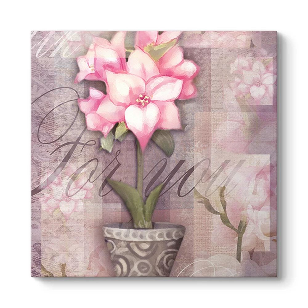 Alstroemeria Çiçeği Tablosu - Model 3